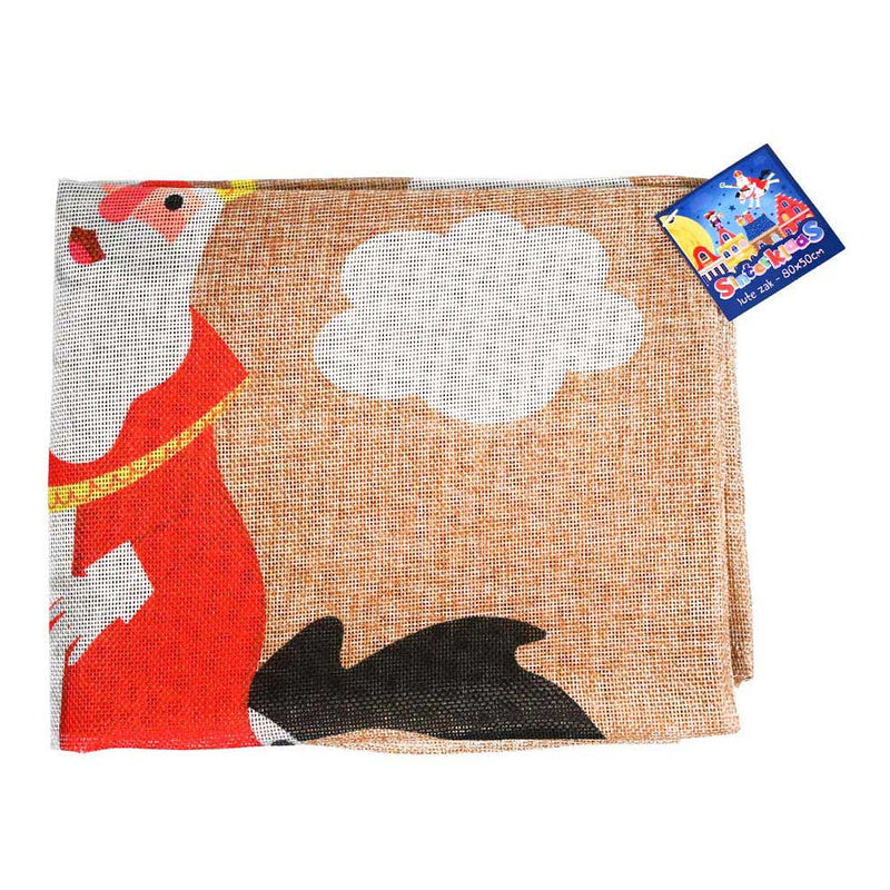 Load image into Gallery viewer, Wins holland jute zak sinterklaas 80x50cm