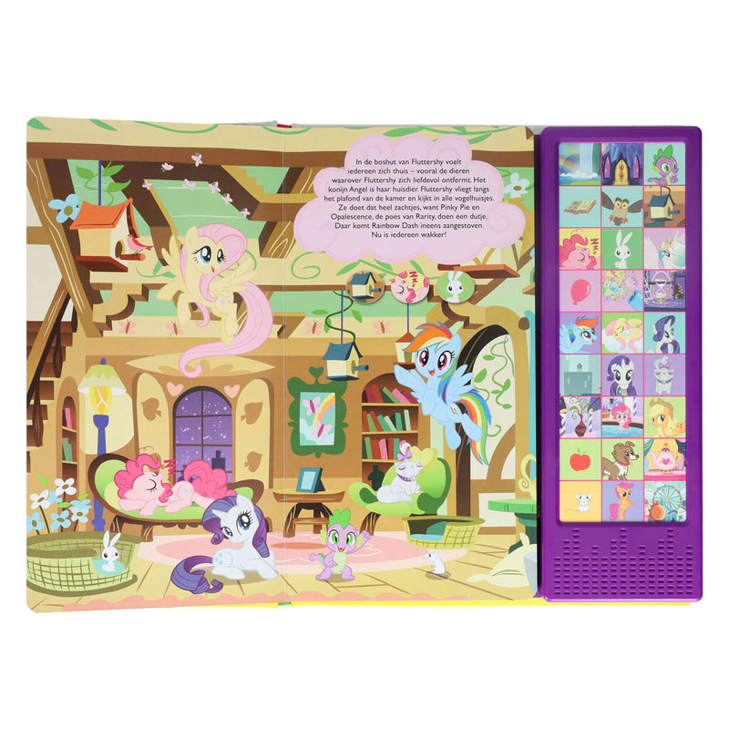 Load image into Gallery viewer, Wins holland mijn grote geluidenboek my little pony - met 27 geluiden
