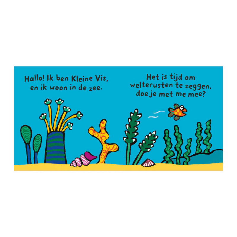 Load image into Gallery viewer, Boek specials nederland bv welterusten kleine vis kartonboek