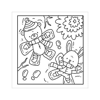 Load image into Gallery viewer, Rebo publishers cozy winter - cute cozy coloring. 6+