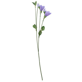 Load image into Gallery viewer, No brand kunst bloem campanula licht blauw zijde 60 cm | 4 stuks