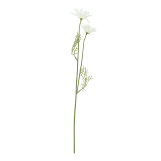 Load image into Gallery viewer, No brand kunst bloem madeliefje wit zijde 56 cm | 4 stuks