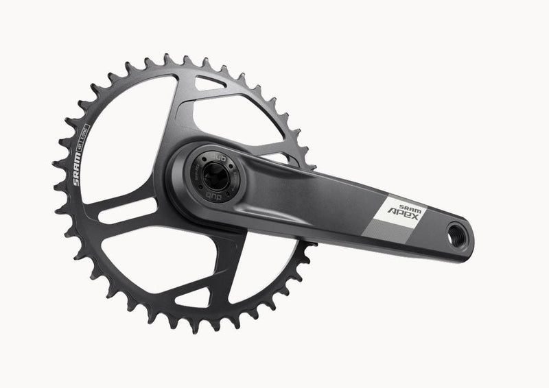 Afbeelding laden in galerijviewer, Sram crankset crankset apex 1x wide dub 170mm direct mount 40t (bb not included)