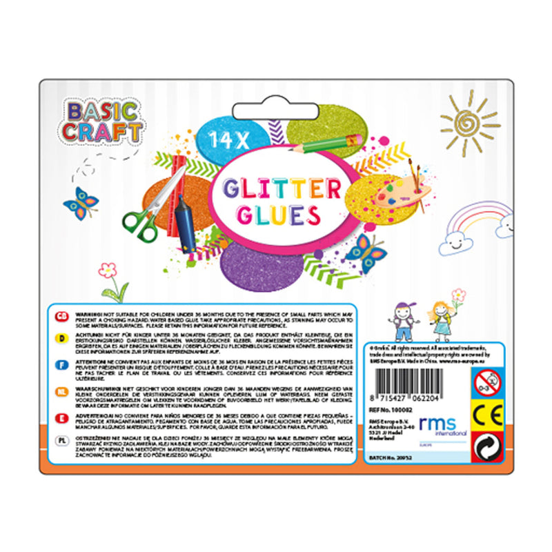 Load image into Gallery viewer, Creative Craft Group Glitterlijm 14 Tubes