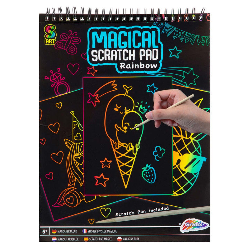 Load image into Gallery viewer, Grafix magisch scratch blok a4