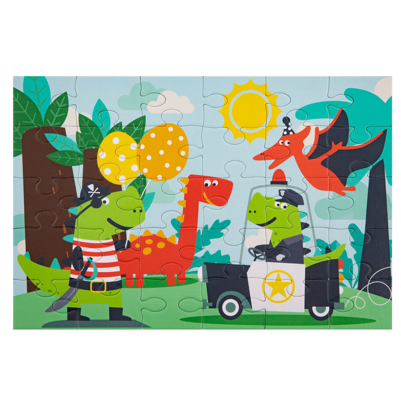 Load image into Gallery viewer, Creative craft group puzzel dino, 30st.