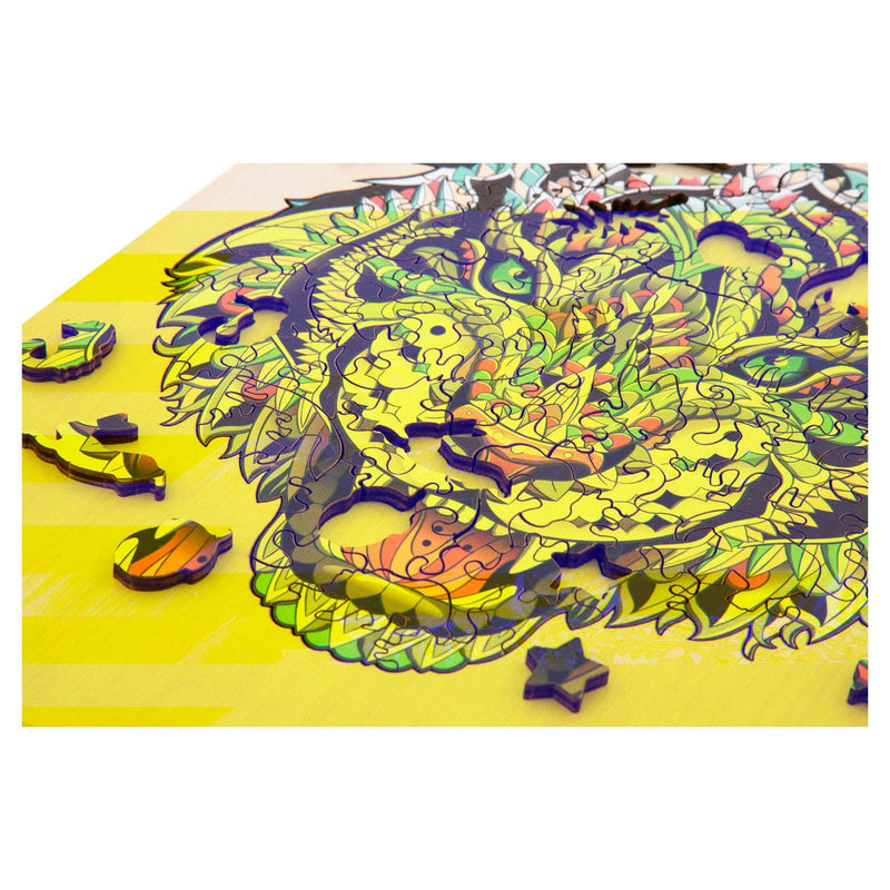 Afbeelding laden in galerijviewer, Creative craft group unieke houten puzzel tijger, 130st.