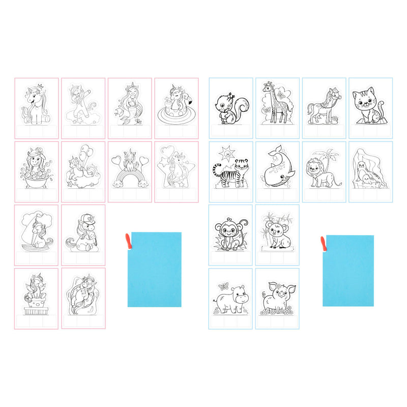 Load image into Gallery viewer, Grafix prikkaarten 12 stuks in doosje