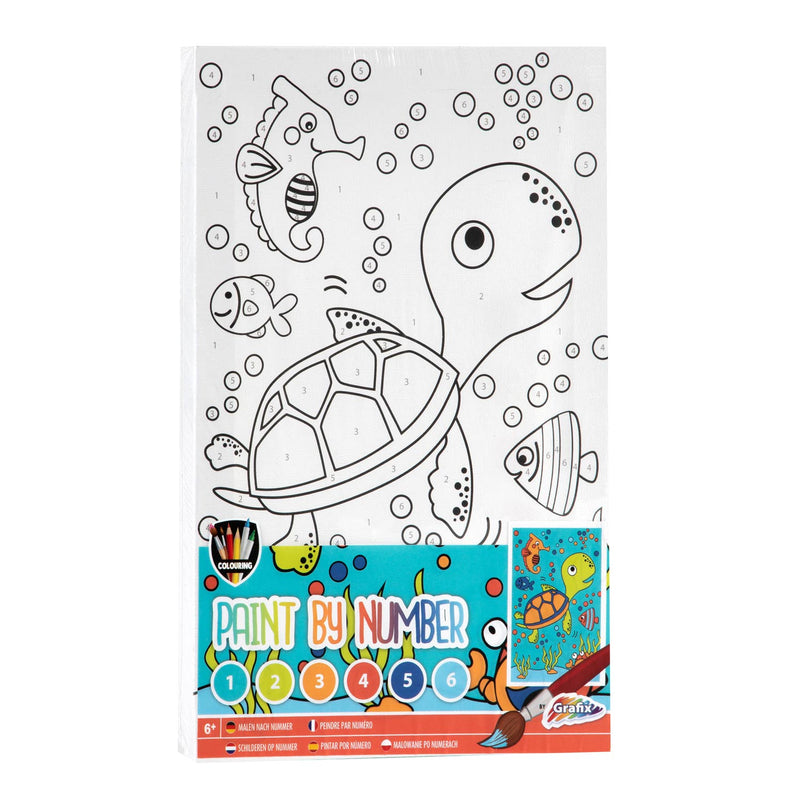 Load image into Gallery viewer, Creative craft group schilderen op nummer - schildpad