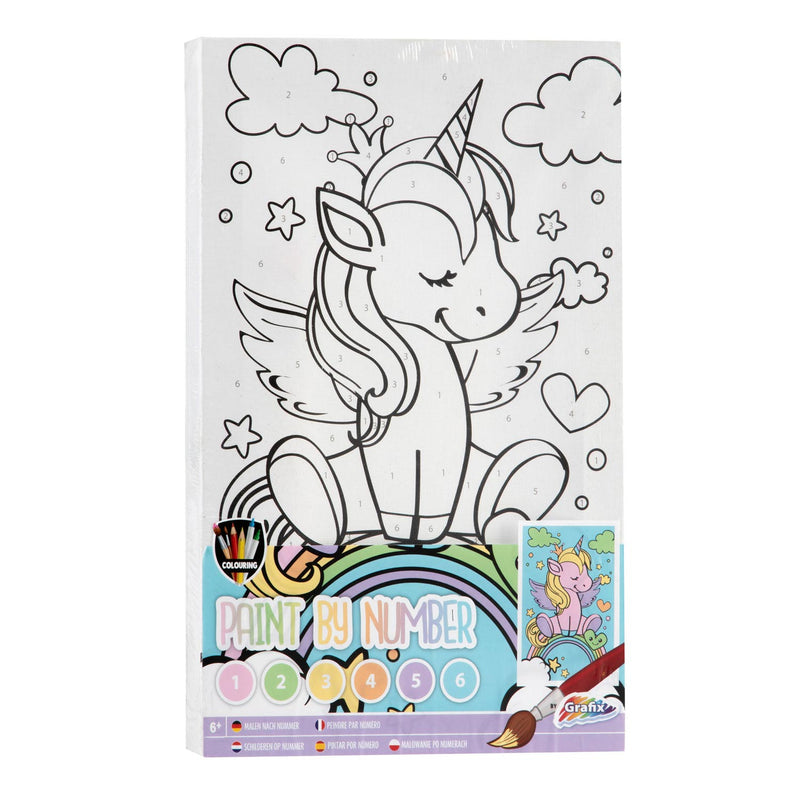 Load image into Gallery viewer, Creative craft group schilderen op nummer - eenhoorn