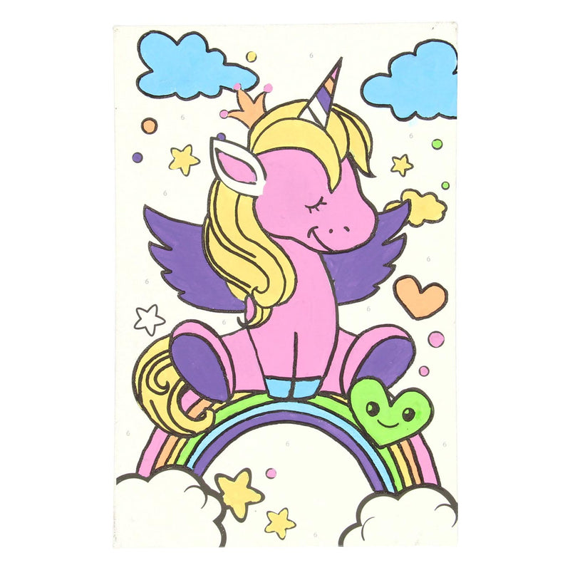 Load image into Gallery viewer, Creative craft group schilderen op nummer - eenhoorn