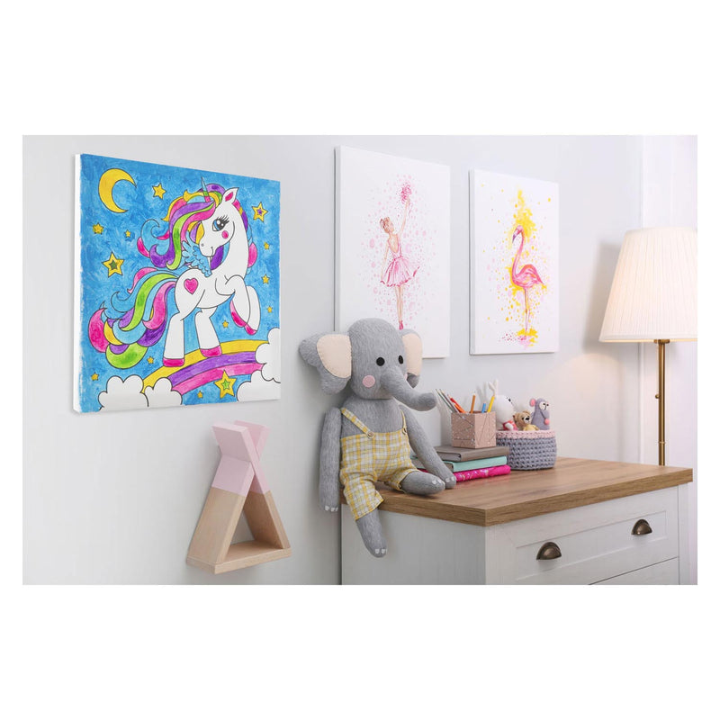 Load image into Gallery viewer, Grafix schilderen op nummer - eenhoorn