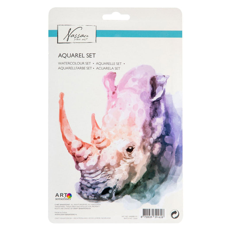 Load image into Gallery viewer, Nassau fine art nassau aquarel verfset, 18 kleuren