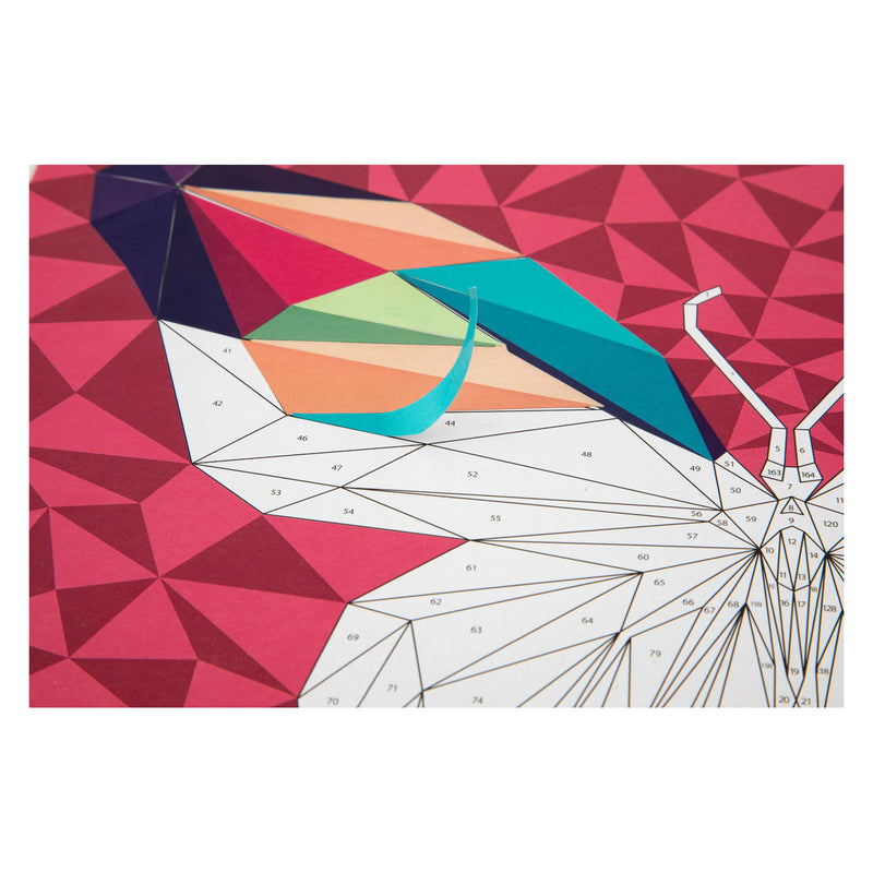 Load image into Gallery viewer, Grafix stickeren op nummer - vlinder