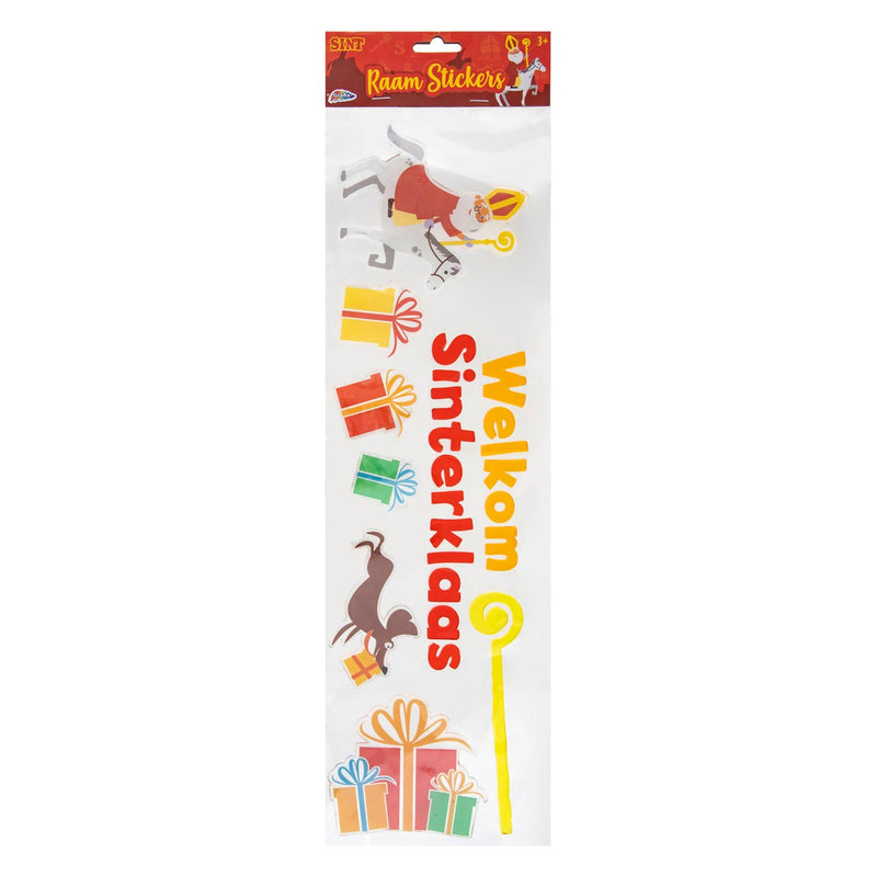 Load image into Gallery viewer, Grafix Sinterklaas Raamstickers