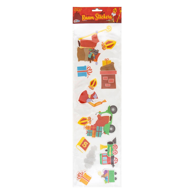 Load image into Gallery viewer, Grafix Sinterklaas Raamstickers