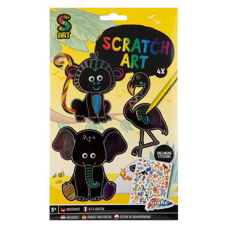 Load image into Gallery viewer, Maak je eigen Scratch Art Jongen