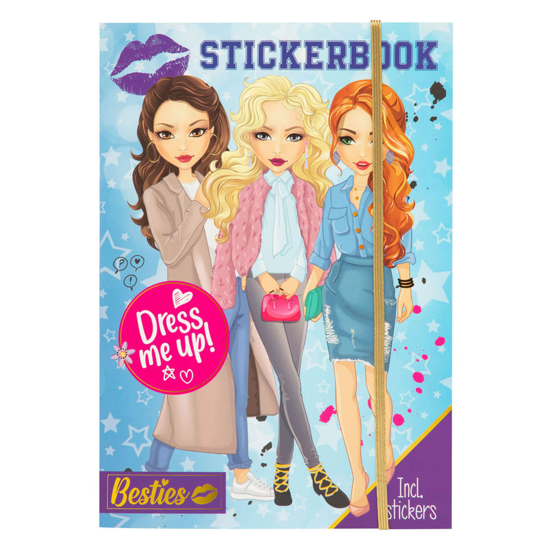 Load image into Gallery viewer, Grafix besties dress me up stickerboek