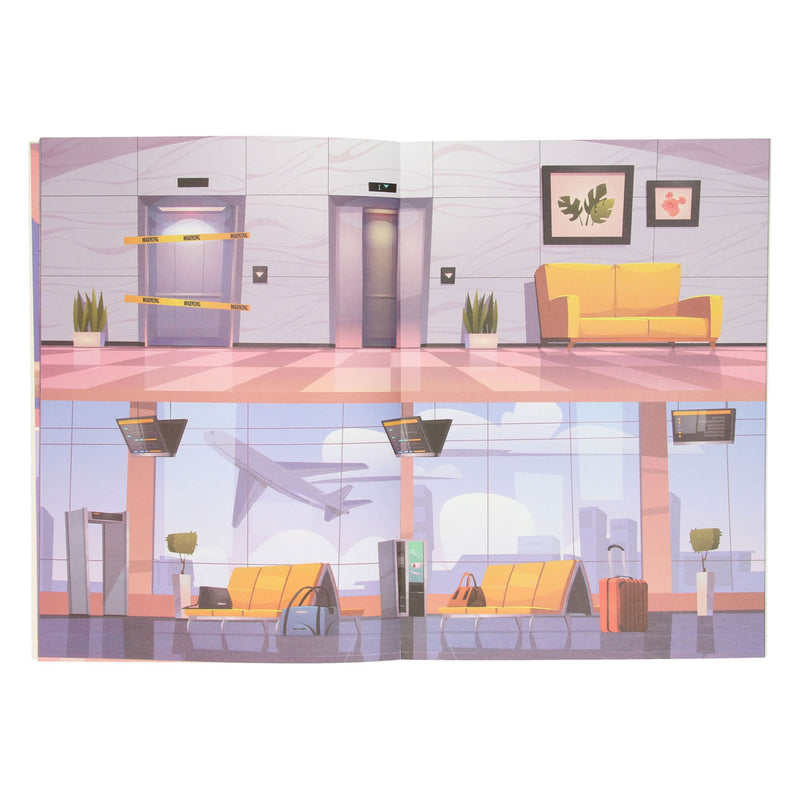 Load image into Gallery viewer, Grafix besties stickerboek dress me up