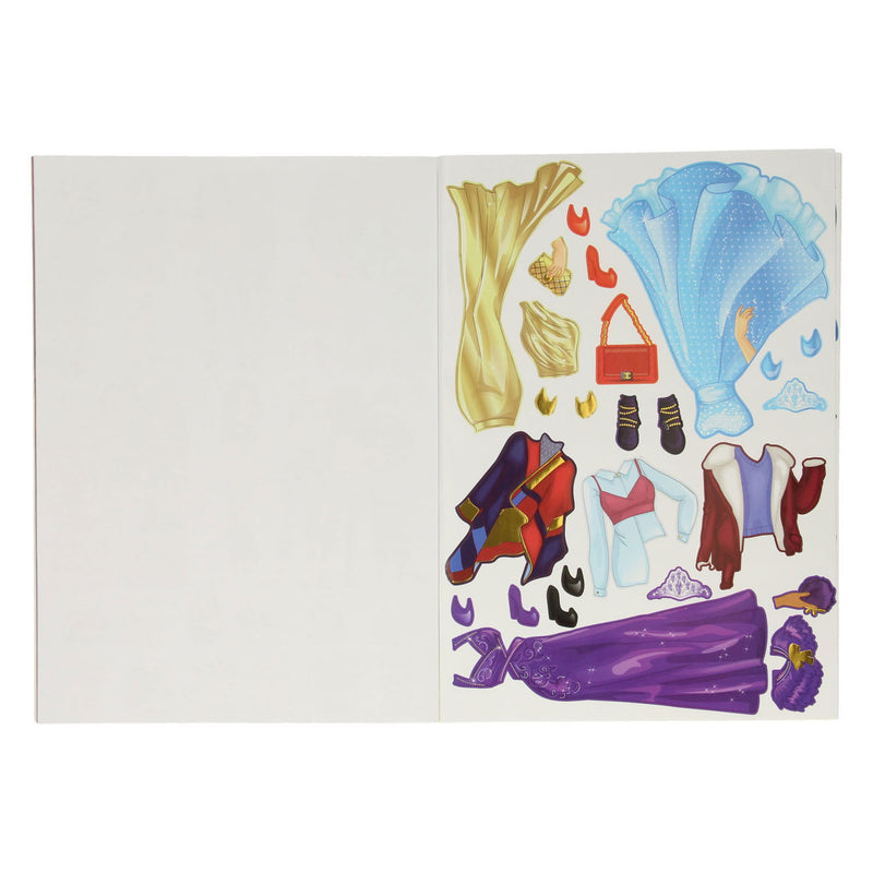 Load image into Gallery viewer, Grafix besties stickerboek dress me up