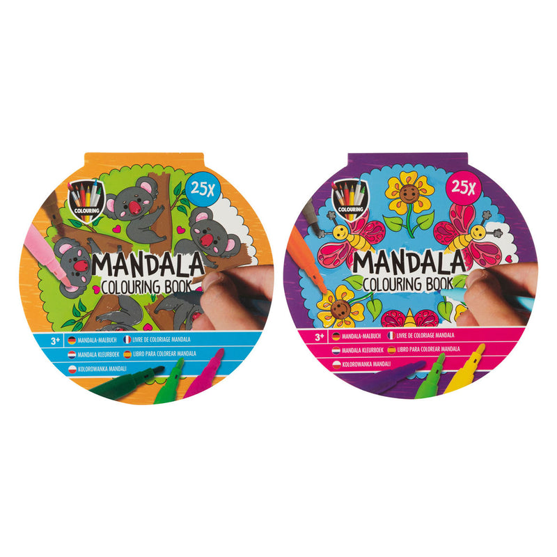 Load image into Gallery viewer, Creative craft group mandala kleurboek, 25 kleurplaten