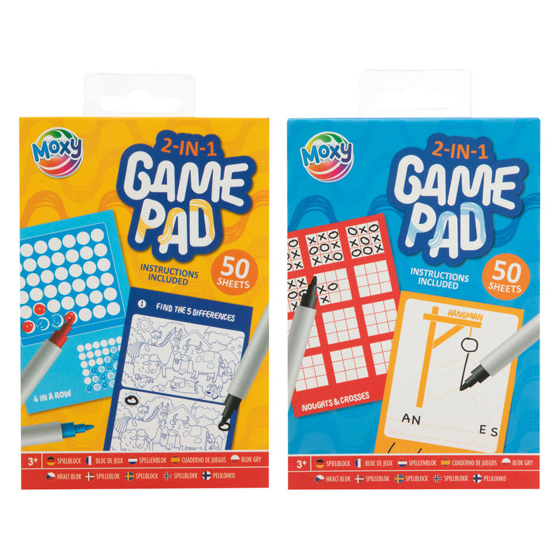 Load image into Gallery viewer, Creative craft group spellenblok 2in1 a6, 50dlg.