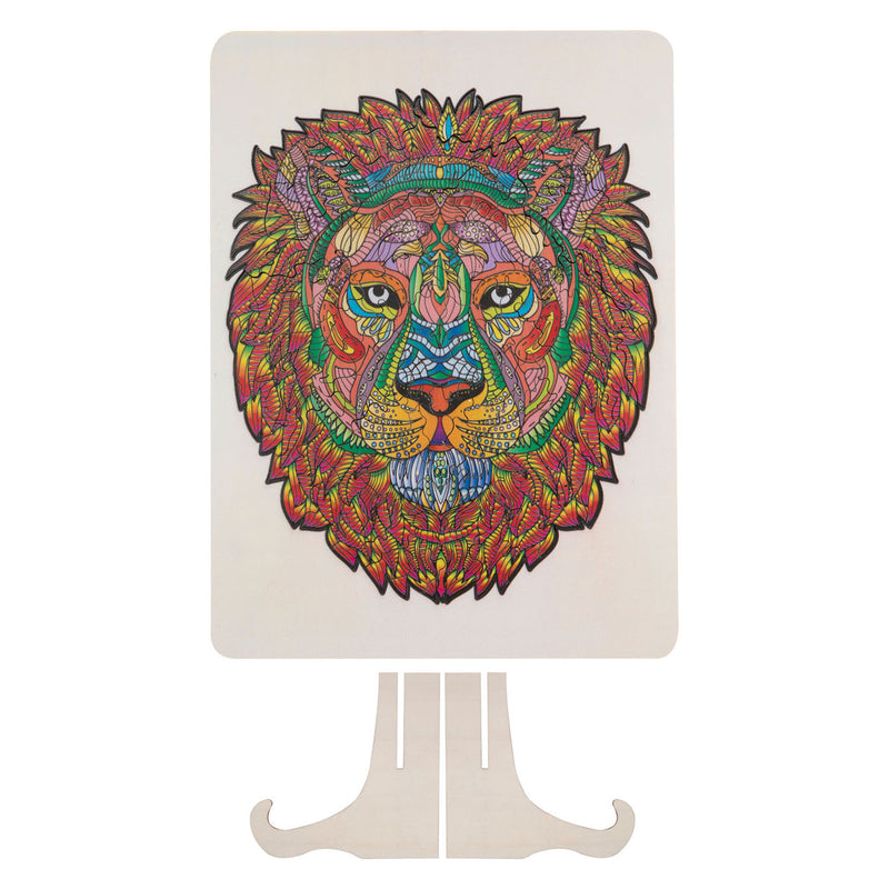 Load image into Gallery viewer, Moxy houten puzzel leeuw 140 stukjes