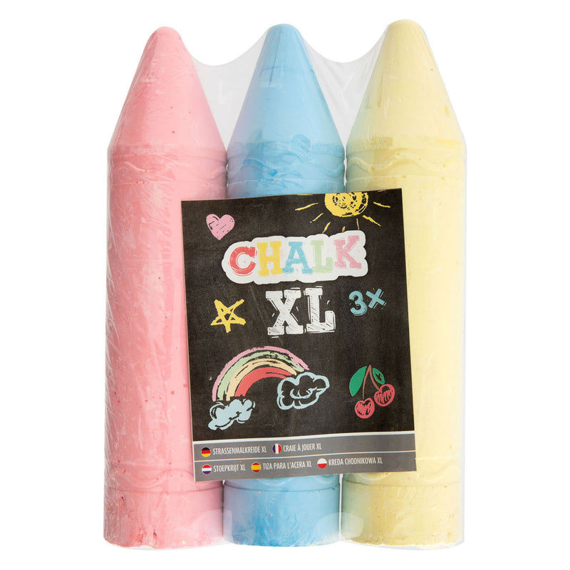 Load image into Gallery viewer, Creative craft group stoepkrijt kleur xl, 3st.