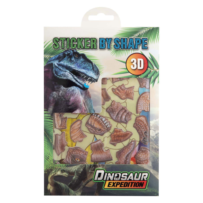 Afbeelding laden in galerijviewer, Creative craft group dino stickeren op vorm