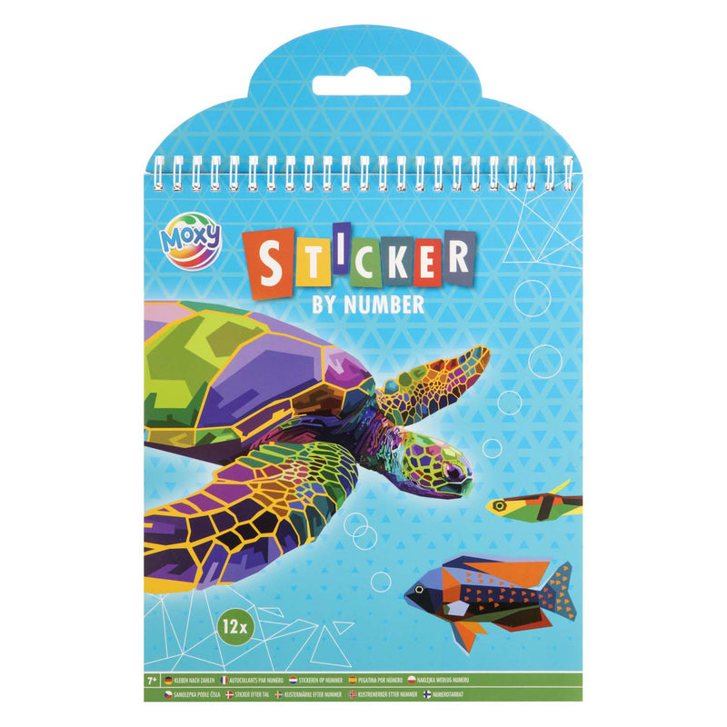 Load image into Gallery viewer, Moxy stickeren op nummer dieren