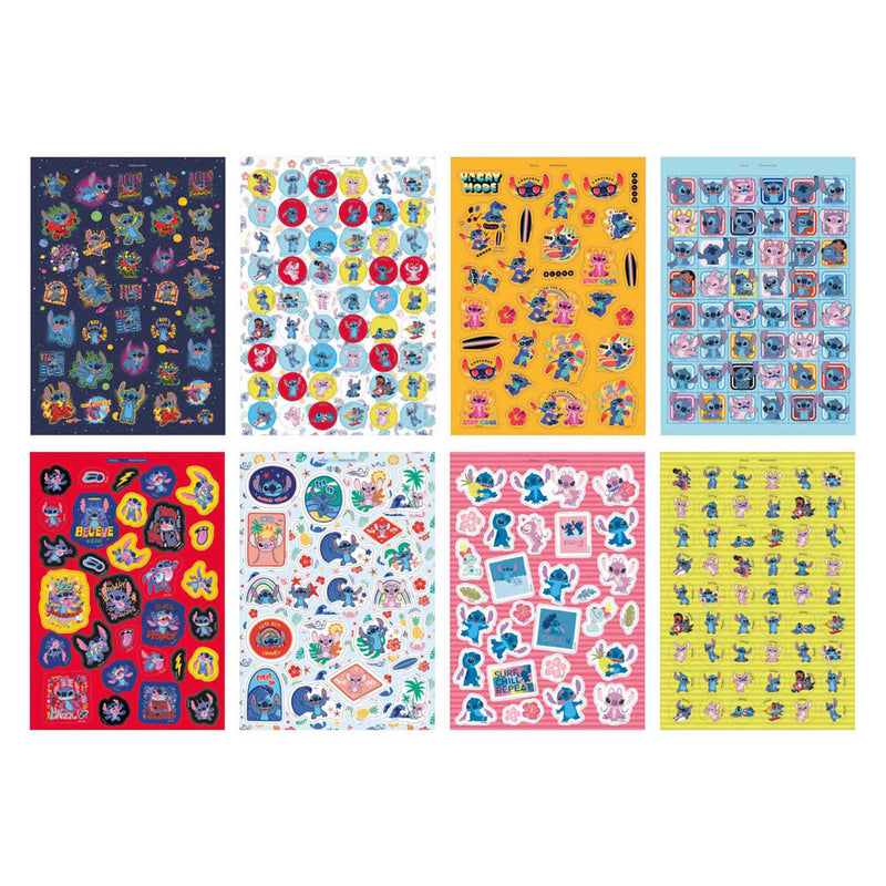 Load image into Gallery viewer, Creative craft group glitter stickerboek a5 - stitch