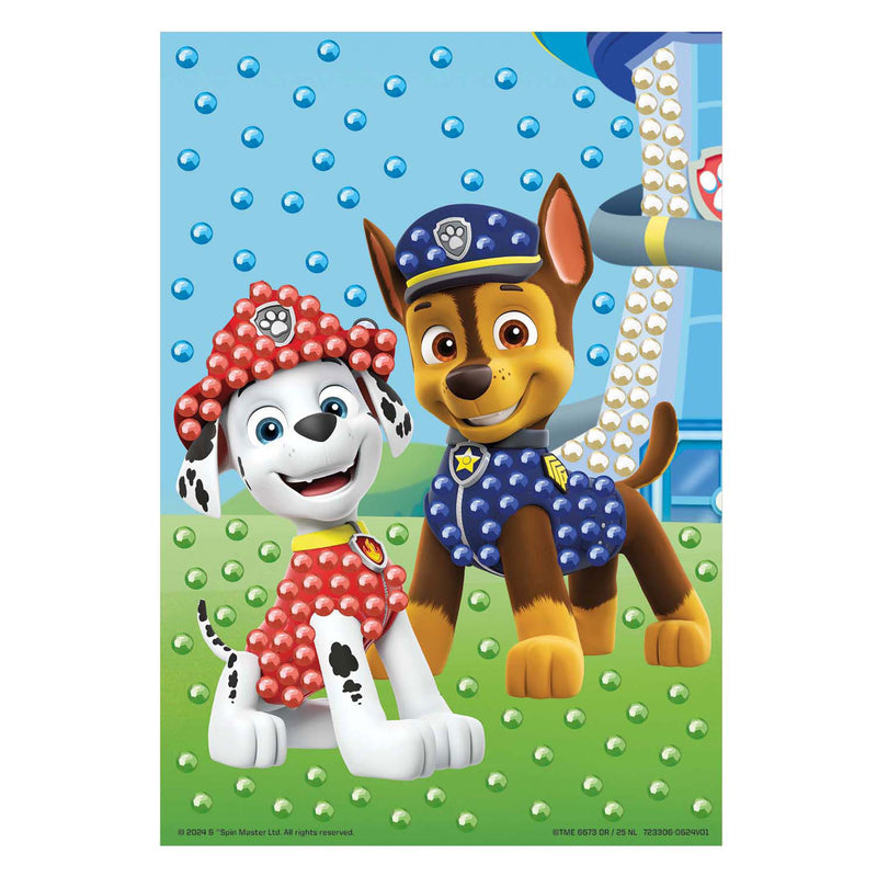 Afbeelding laden in galerijviewer, Moxy paw patrol bead art - a5 formaat