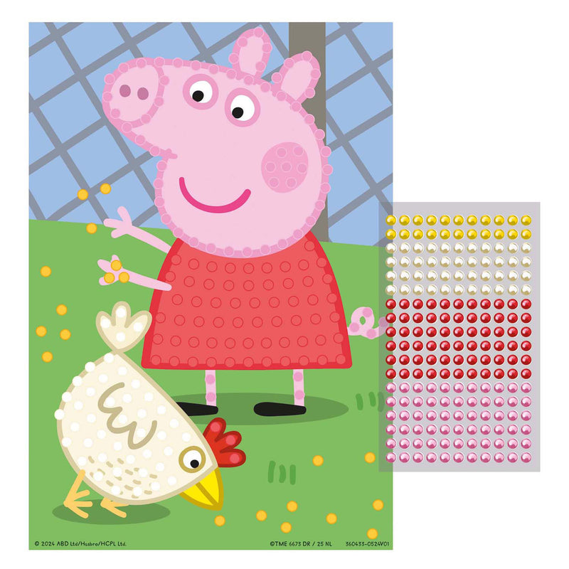 Load image into Gallery viewer, Creative craft group bead art knutselen peppa pig