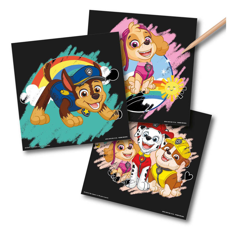 Load image into Gallery viewer, Moxy scratch kaarten paw patrol set, 7dlg.