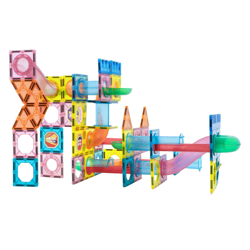 Afbeelding laden in galerijviewer, Creative craft group bouwspeelgoed magnetische tegels xl met opbergtas, 96dlg.