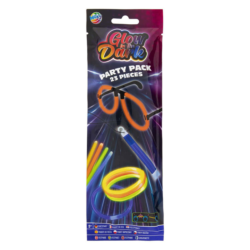 Afbeelding laden in galerijviewer, Creative craft group glow in the dark sticks party pack, 30dlg.