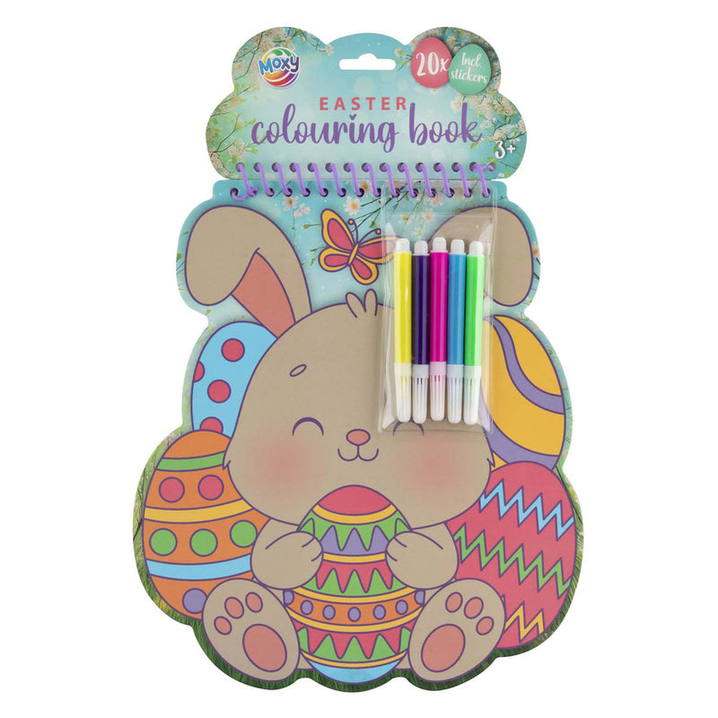 Load image into Gallery viewer, Creative craft group kleurboek pasen met 5 stiftjes