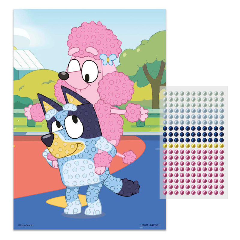 Afbeelding laden in galerijviewer, Creative craft group bluey kralenkunst a5