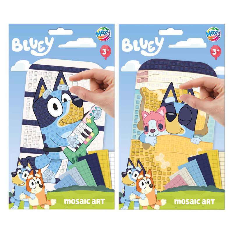 Afbeelding laden in galerijviewer, Creative craft group bluey mozaïekkunst a5