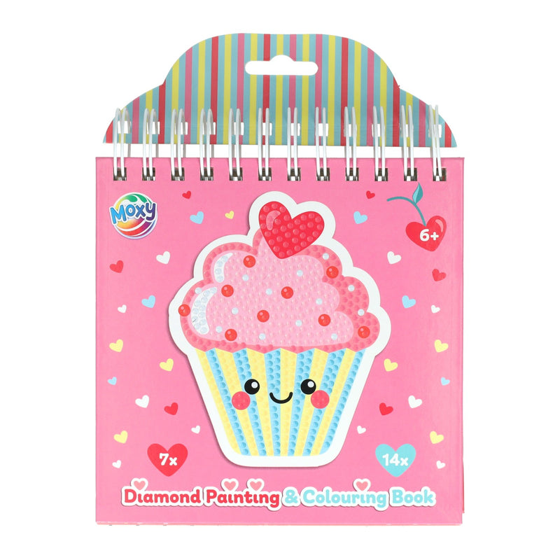 Afbeelding laden in galerijviewer, Moxy diamond painting kleur boek, 16x16cm
