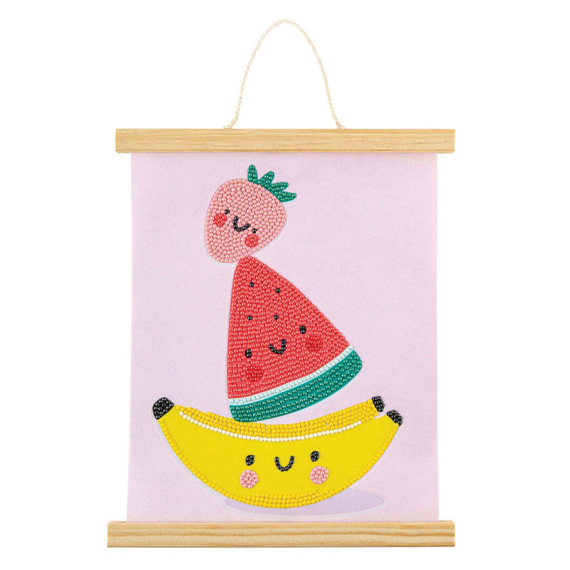 Afbeelding laden in galerijviewer, Creative craft group diamond painting wandhanger fluweel - fruit