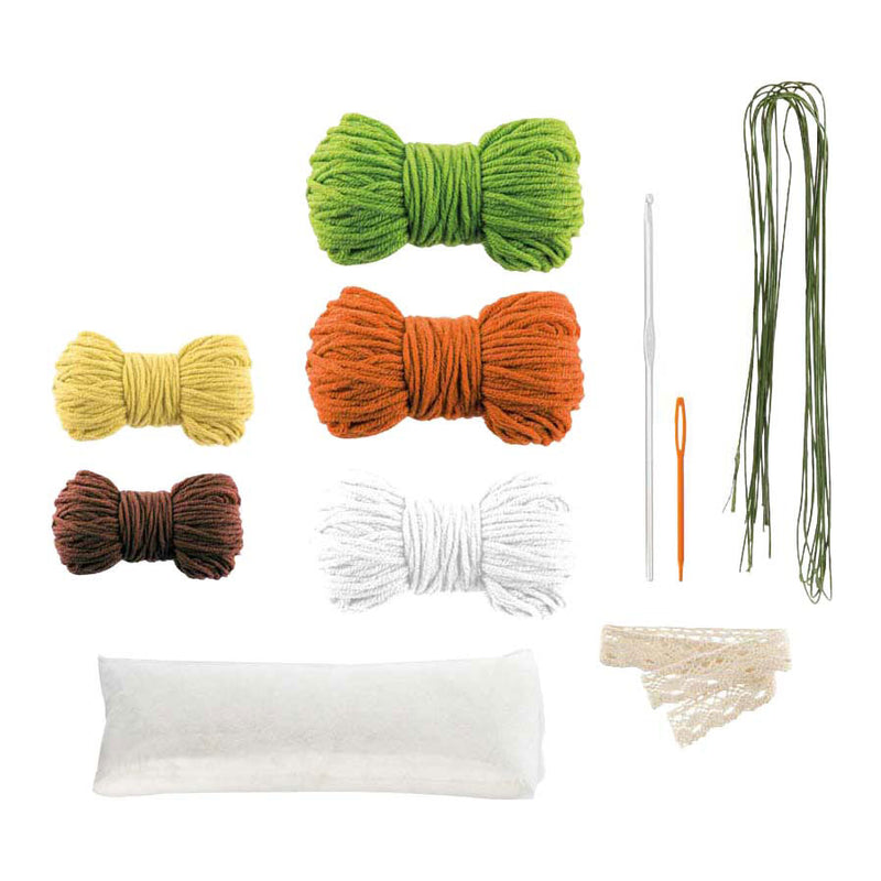 Load image into Gallery viewer, Creative craft group haakpakket madelief - incl. naald en draad