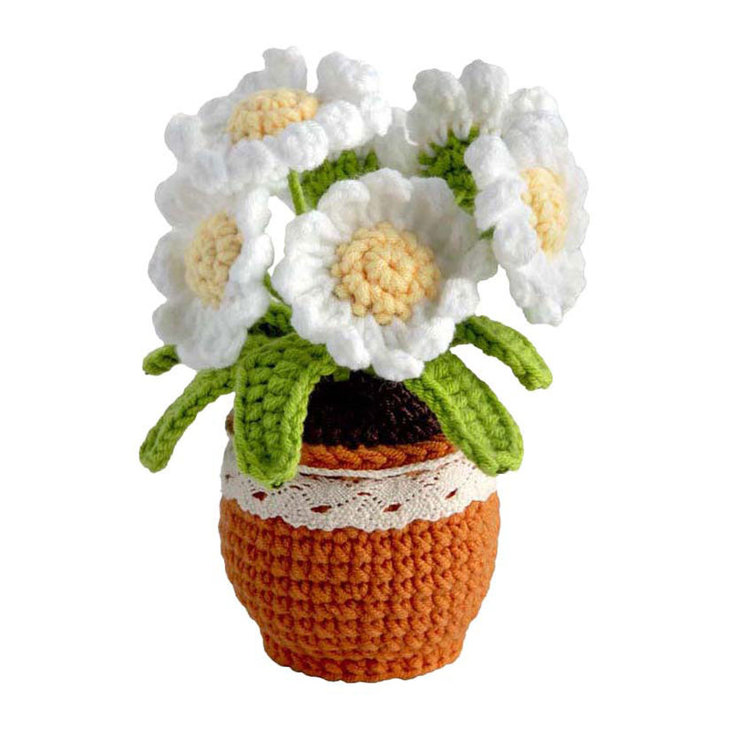 Load image into Gallery viewer, Creative craft group haakpakket madelief - incl. naald en draad