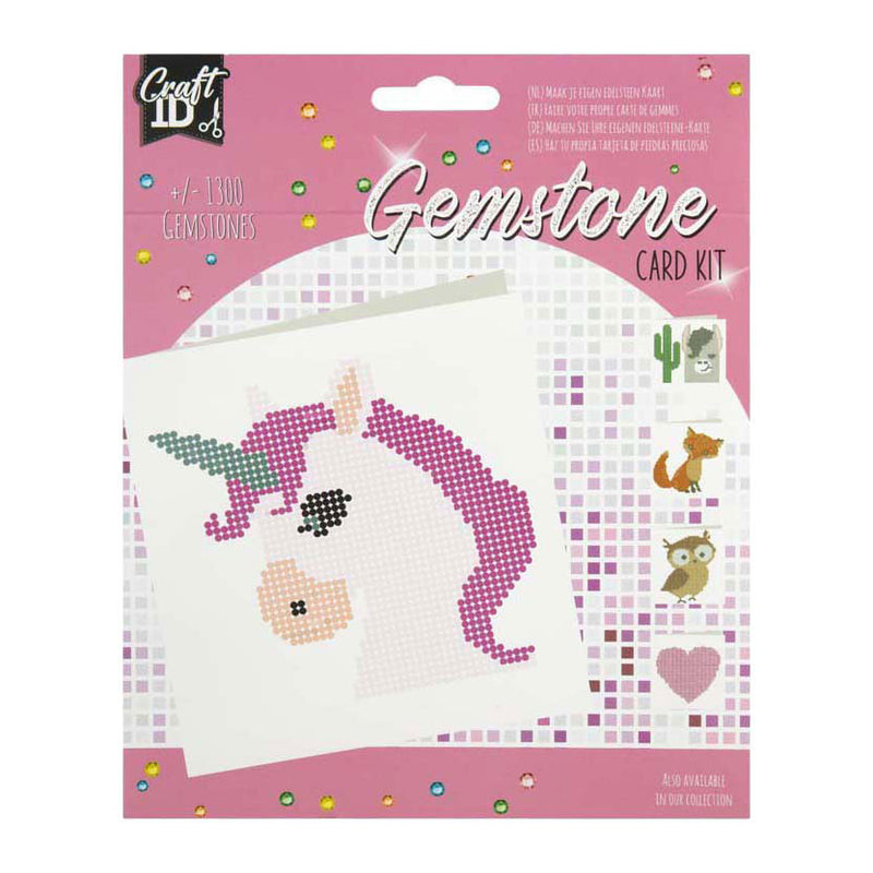 Load image into Gallery viewer, Creative craft group gemstone card kit dieren
