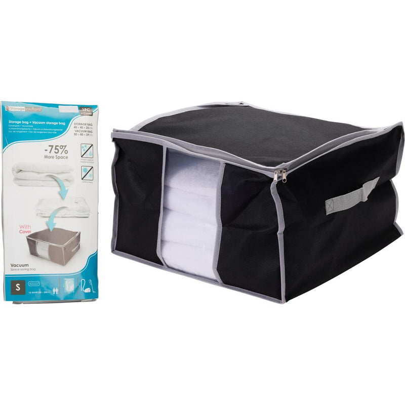 Load image into Gallery viewer, Storage solutions opbergzak 40x40x25cm met vacuã¼mzak 80x80x39cm