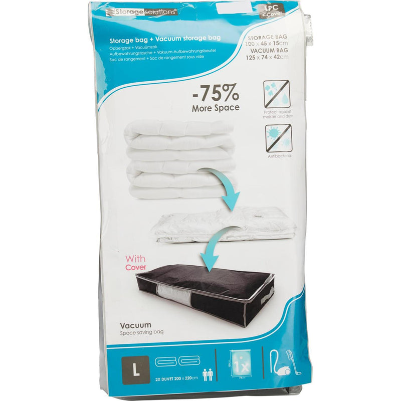 Load image into Gallery viewer, Storage solutions opbergzak 100x45x15cm met vacuã¼mzak 125x74x42cm