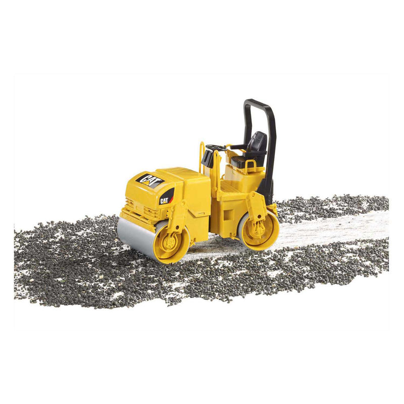 Load image into Gallery viewer, Bruder caterpillar tandemwals 1:16