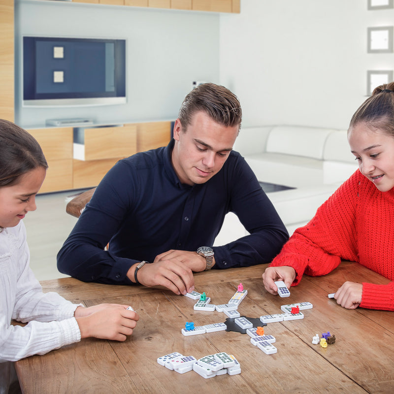 Load image into Gallery viewer, Engelhart domino mexican train in houten koffer