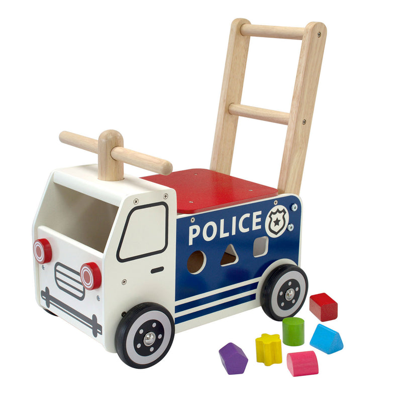 Load image into Gallery viewer, I'm Toy Loopen Duwwagen Politie
