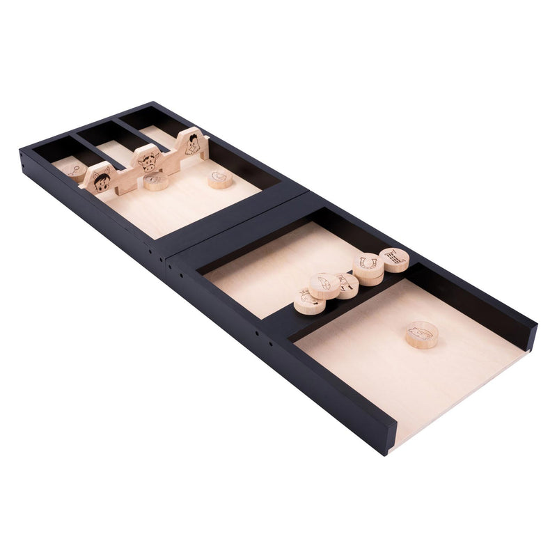 Load image into Gallery viewer, Houten kinder sjoelbak dieren, 80cm